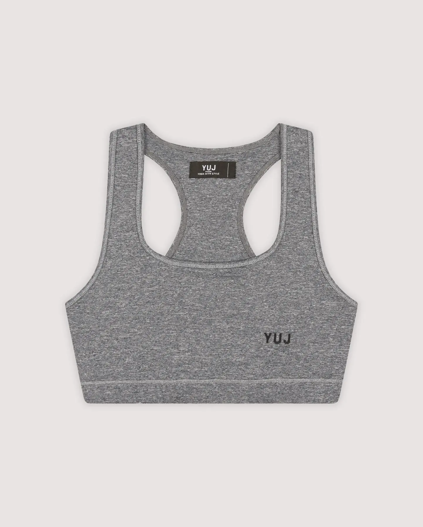 Brassière de yoga gris chiné AJNA - Image 4