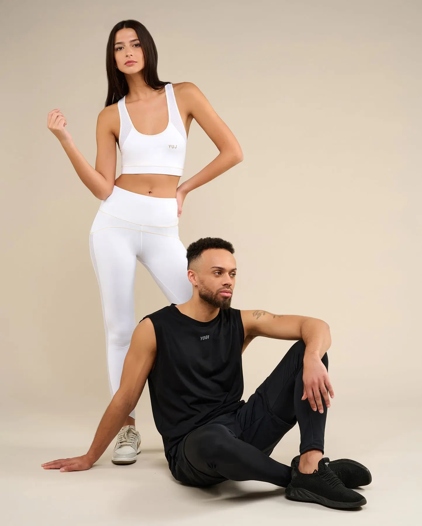 Brassière de yoga blanche LIGHT - Image 6