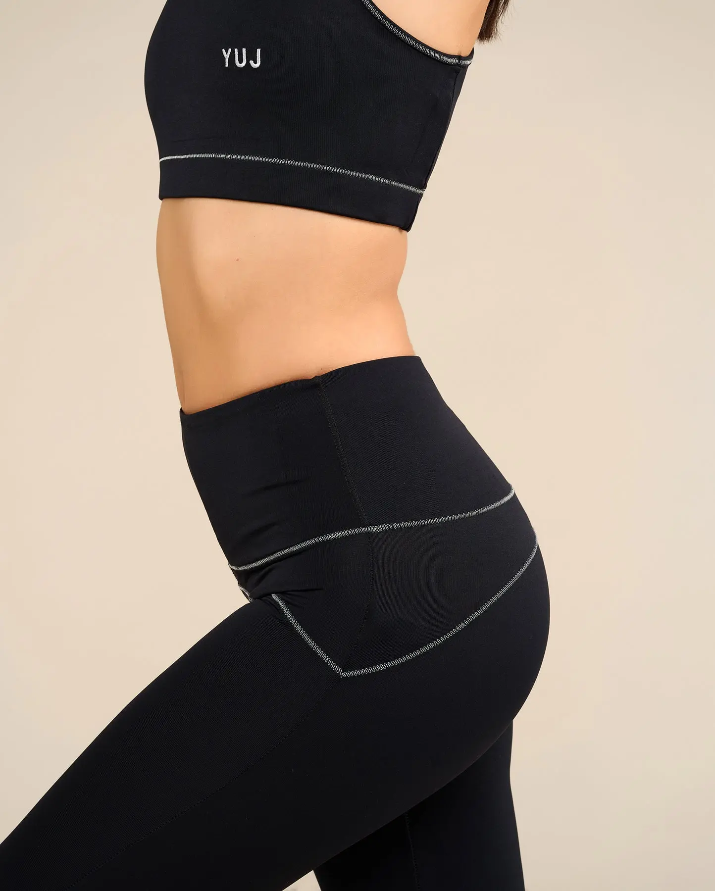 Legging de yoga noir/silver MULADHARA - Image 3
