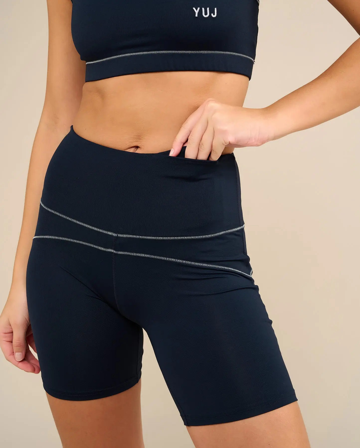 Short de yoga navy MULADHARA - Image 3