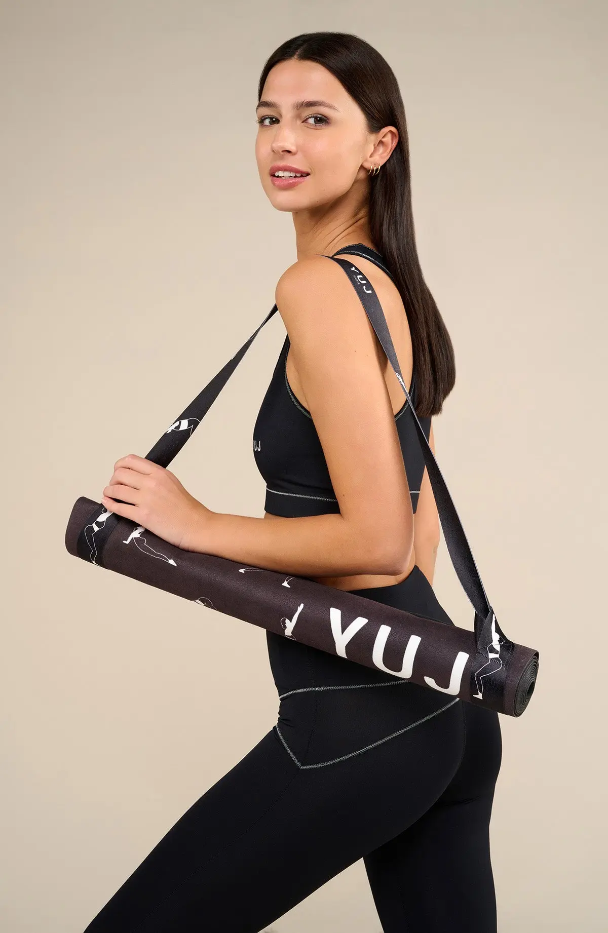 Tapis de yoga YOGINI Black - 1.55mm - Image 3